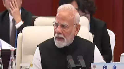 'No double standards on terrorism': PM Modi's message at SCO summit in presence of Pak PM Shehbaz Sharif