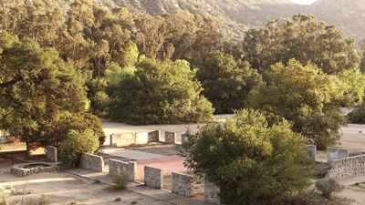 In 1965, Bob Hope bought a 212-acre former Hollywood movie ranch; after thousands of Westerns were filmed there, plans emerged to turn much of it into a park