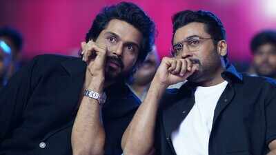 Suriya clarifies Mumbai living rumours: ‘I’m based in Chennai, just travel there sometimes’, actor clears his stand at Karthi’s ‘Sardar 2’ audio launch