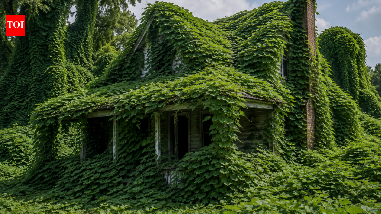 Kudzu came to America as a garden plant; now its vines can fuel wildfires