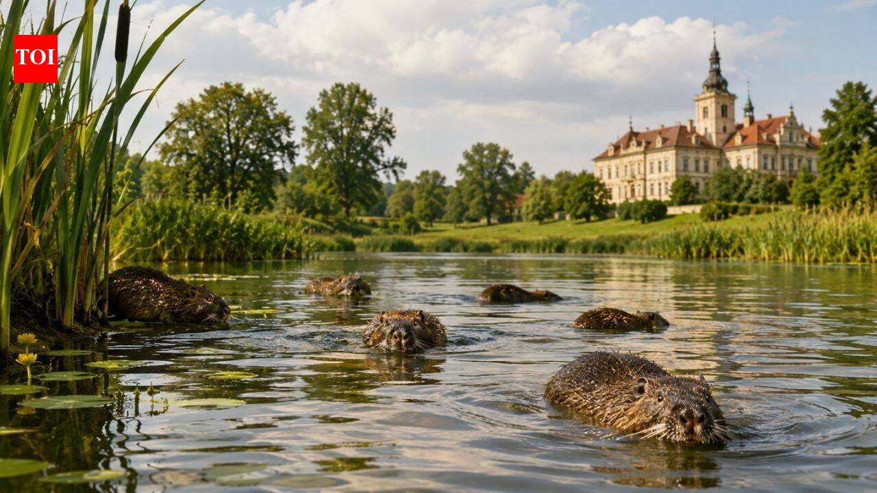 In 1905, a Bohemian prince released five muskrats that multiplied into millions