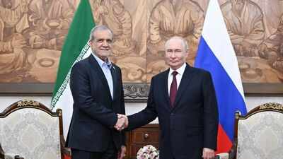 'We can resist US unilateralism': Iran president tells Putin on sidelines of SCO summit