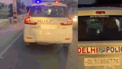 ‘Liquor inside PCR vehicle’: Viral video shows Delhi cop, DTC driver boozing; head constable suspended