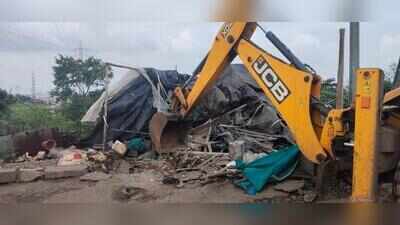 Address infra issues first: MIDC anti-encroachment drive in Chakan faces resistance from villagers