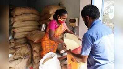 Food distribution to the needy in Khadki