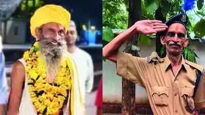 Cycle of life: CRPF havildar who became sadhu after sacking rejoins his battalion