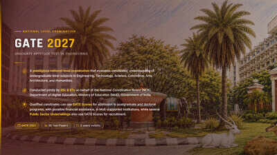 GATE 2027 registration starts today: IIT Madras adds Robotics & Automation paper, check key dates