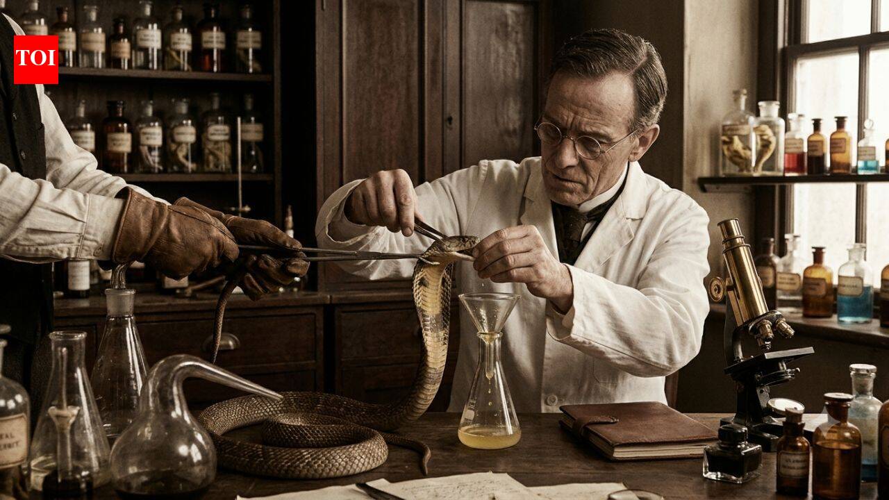 In 1894, two scientists used snake venom to create the first antivenoms
