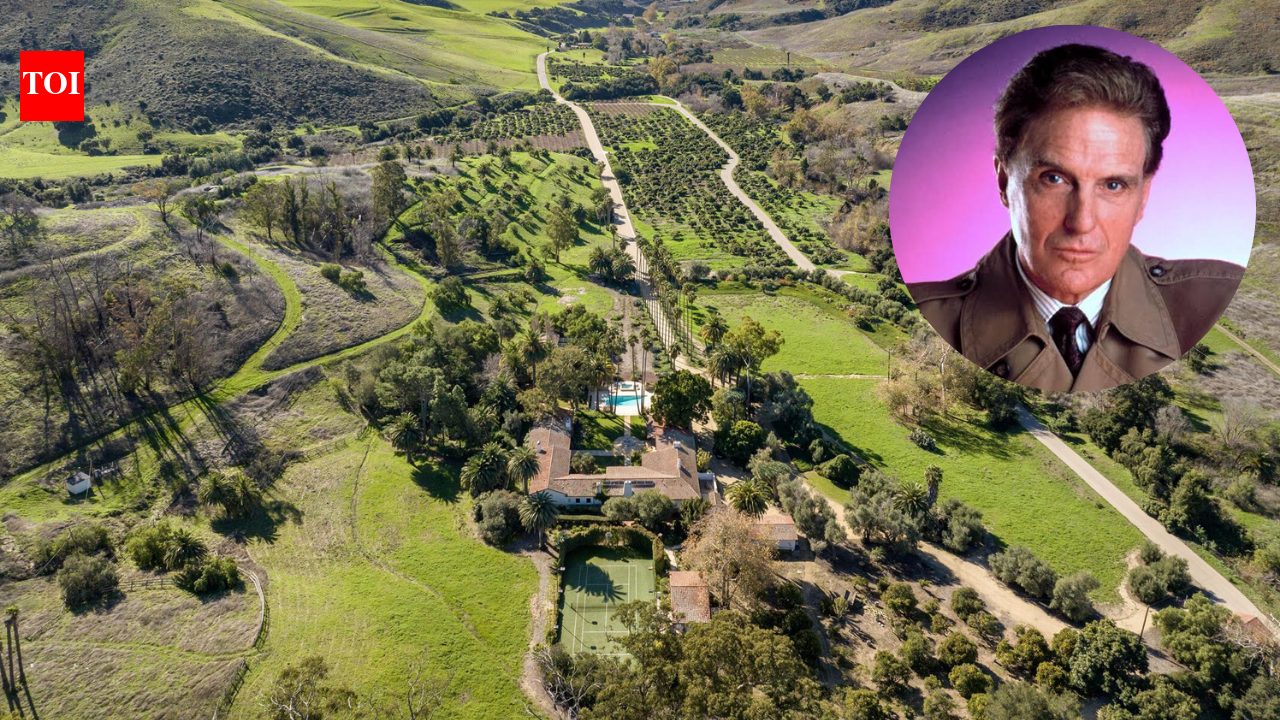 Robert Stack owned California acreage with a private game preserve in the 1970s