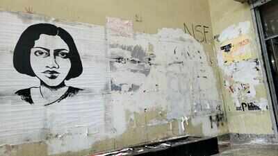 Graffiti go off JU walls in late-night whitewash drive