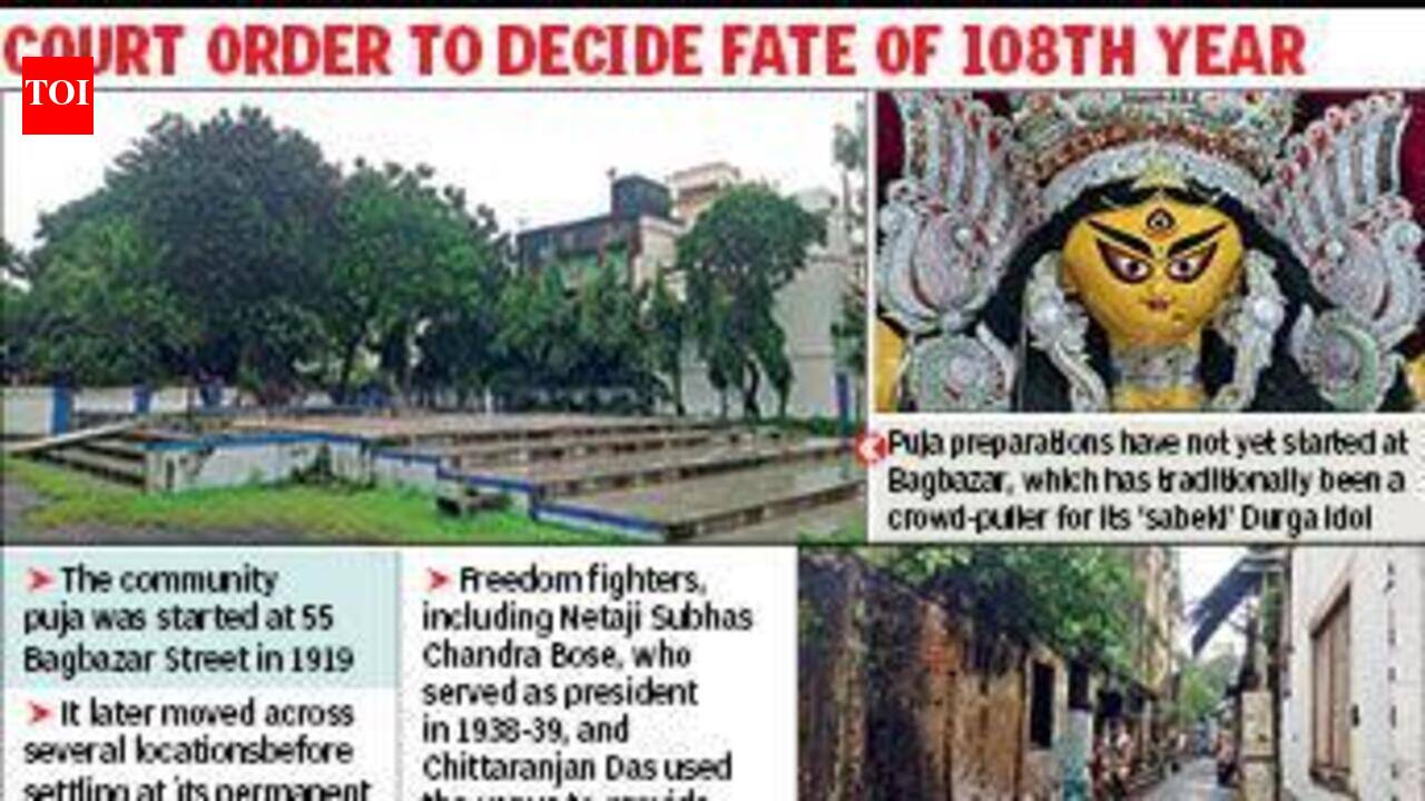 Kolkata's oldest barowari Durga Puja runs into legal wrangle, poll, violence