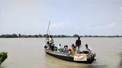 Ganga erosion intensifies in Bhojpur, 10 houses washed away
