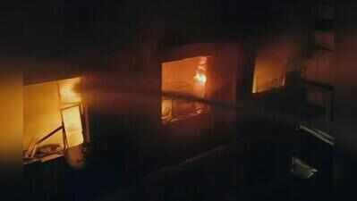 Noida shoe factory gutted in fire, short circuit suspected