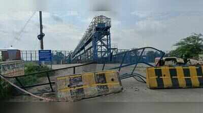 Hindon barrage bridge closed for repairs, commuters brace for detours
