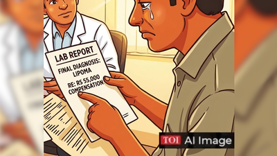 Forehead lump: Bengaluru diagnostic lab told to pay Rs Rs 55,000 for false thyroid diagnosis