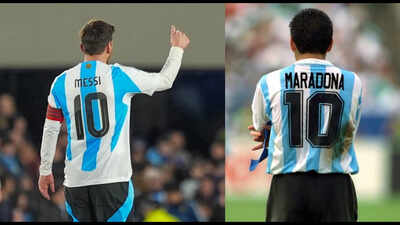 Argentina can't retire Messi's legendary No.10 because of the same FIFA rule that stopped them honouring Maradona in 2002