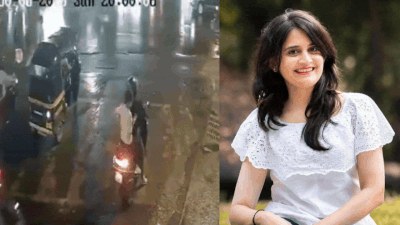 Mumbai killer crash on camera: Car rams bike, autos at traffic signal; woman dead