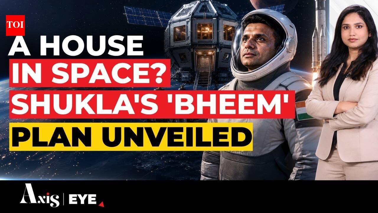 Indian Space Hero Shukla Dreams To Build Homes Beyond Earth With Ikea-Style BHEE...