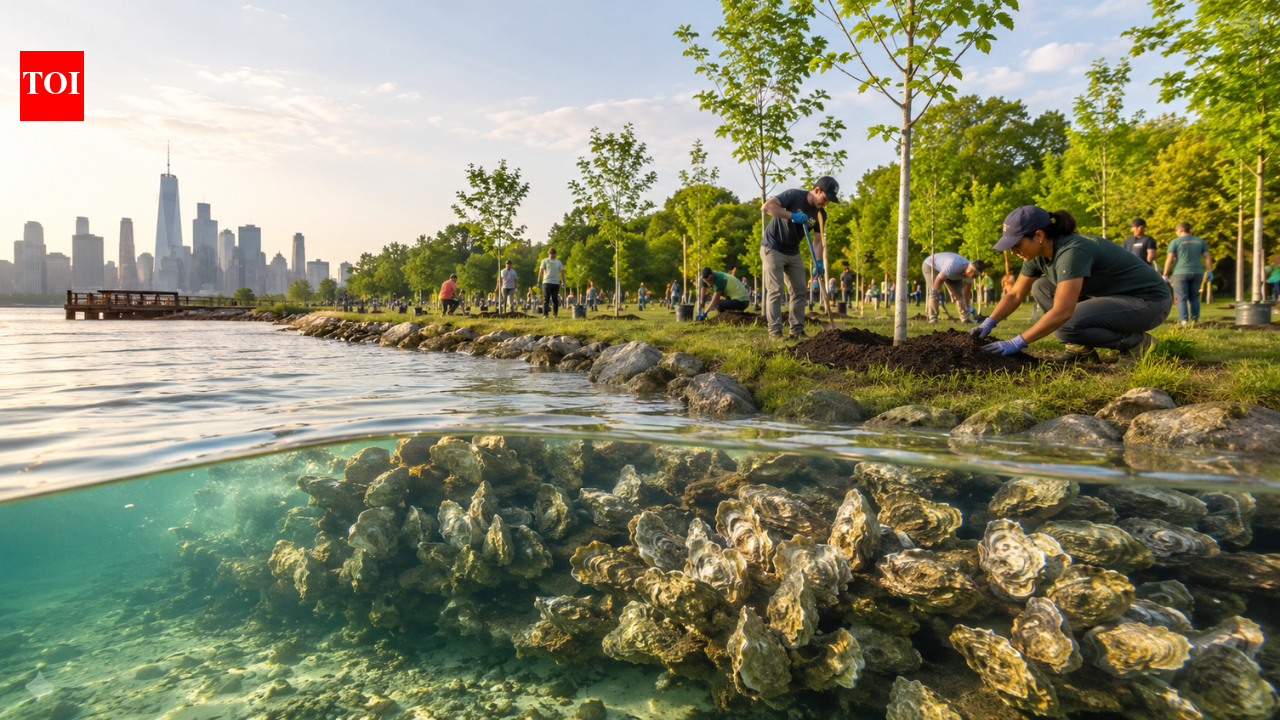 Bette Midler began restoring a neglected New York park in 1995; 200,000 trees planted since