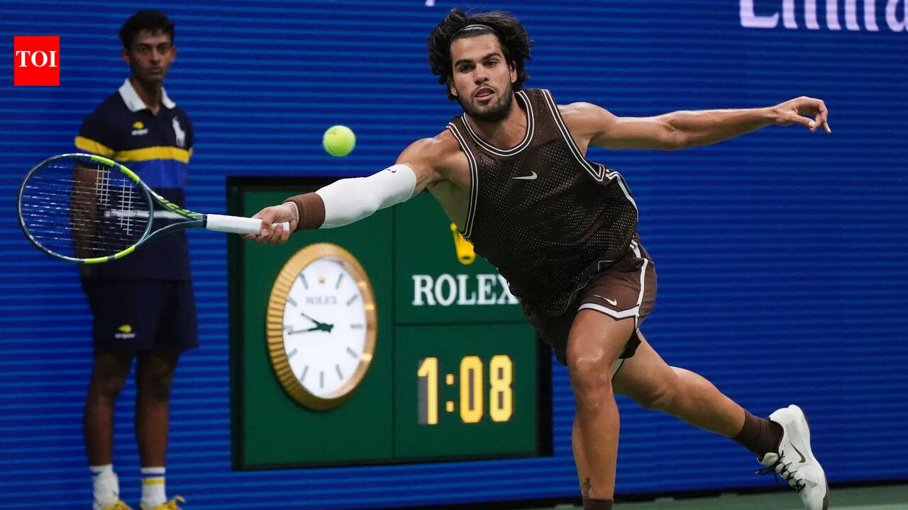 Photo: timesofindia.indiatimes.com Carlos Alcaraz Critiques ATP Tour Schedule After U.S. Open Victory