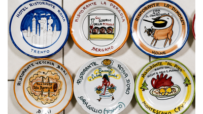 In Italy, some restaurants let diners take their plates home: The 60-year tradition that turned plates into souvenirs