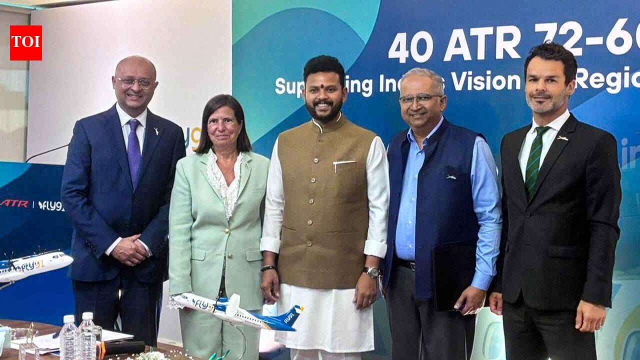 FLY91 orders 40 ATR aircraft at $1 bn list price; largest order globally by a regional carrier