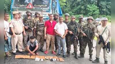 Rs 80cr brown sugar seized in Jiribam, 1 held