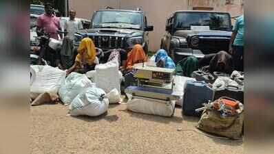7 held with 5,200 litres of illicit liquor