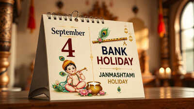 Bank holiday on Janmashtami: Where are banks closed on September 4, 2026? Check state-wise list