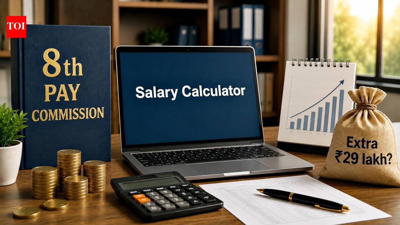 8th Pay Commission salary hike calculator: A Level 8 employee could earn up to Rs 28.89 lakh extra over 10 years if annu