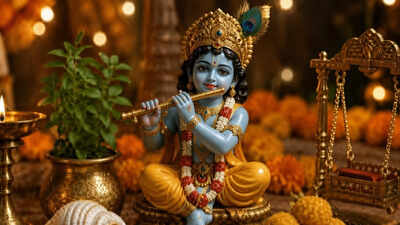 Mumbai gears up with midnight abhishek, chhappan bhog to mark Lord Krishna’s 5,253rd birthday