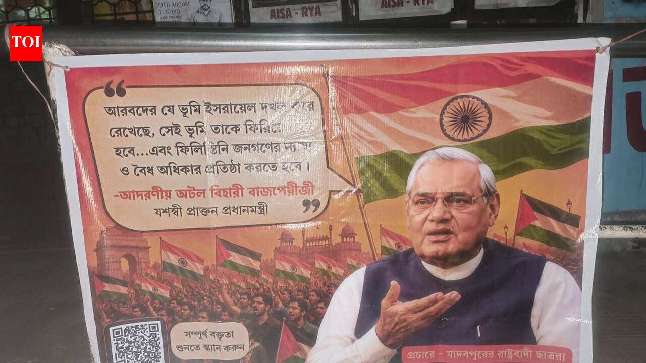 JU students use Vajpayee quote in reclaim re-run
