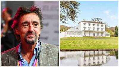 Richard Hammond bought £1.99m Welsh mansion with plans for a pavilion, padel court and car displays, but plans face setback after eight protected bat species are discovered