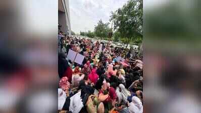 18 months on, Chandola Lake evictees protest delay in housing allotment