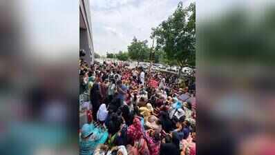 18 months on, Chandola Lake evictees protest delay in housing allotment
