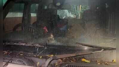 Two cars of former minister Dilip Kamble vandalised outside his house in Ghorpadi