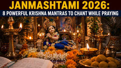 Janmashtami 2026: 8 Powerful Krishna mantras to chant while praying