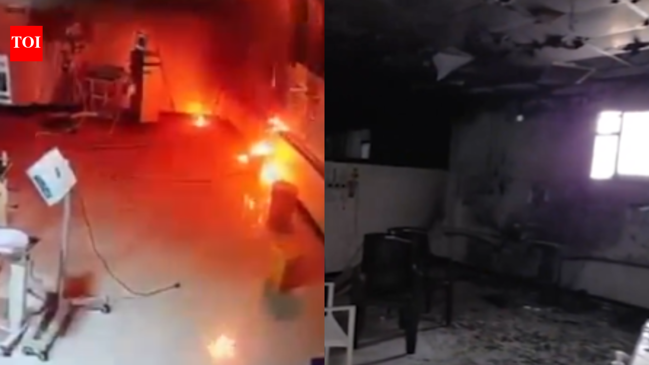 Fire breaks out at Maharashtra's Asian Hospital; over 50 patients, including 9 infants rescued