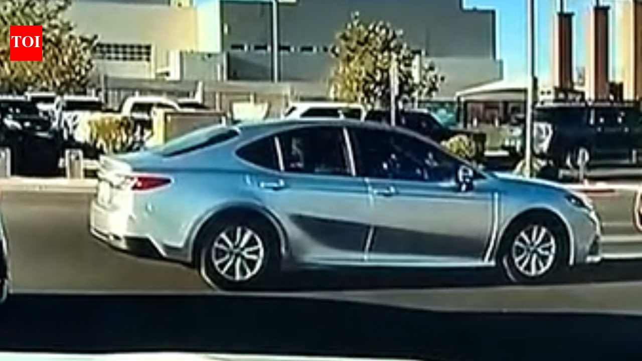 Crossing Guard Shields Family: Las Vegas worker steps between car and children; dashcam video goes viral
