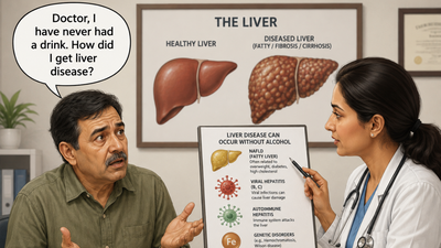 Liver damage without a drop of alcohol? The hidden causes doctor wants you to know