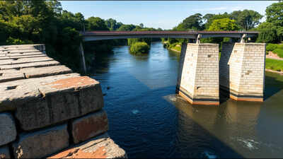 Built by convicts in the 1830s, Australia's oldest in-use vehicle bridge nearly collapsed; engineers rebuilt it from the bedrock