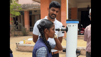Isro space tutor empowers rural students with hands-on astronomy