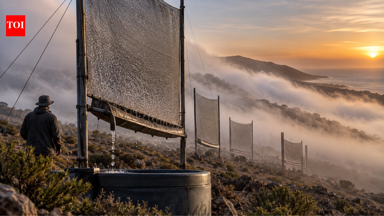 Chile community harvests up to 650,000 litres of water yearly from coastal fog