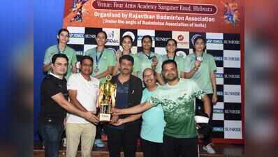 North Zone Inter-State Badminton Championship: Double whammy as Rajasthan women’s and Under-19 girls teams suffer heart-breaking defeats in finals