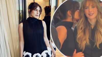 Priyanka Chopra stuns at fashion event; shares a fun moment with Jennifer Lawrence: WATCH
