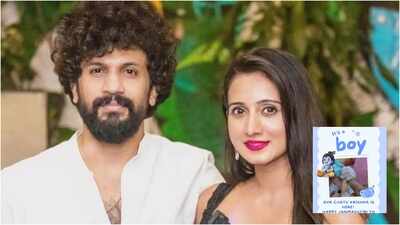 'Krishna has answered our prayers': Harshika Poonacha and Bhuvann Ponnannaa welcome baby boy