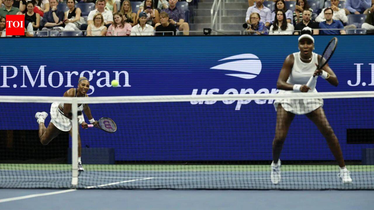Serena and Venus Williams Fall Short in US Open Doubles After Leading 5-0