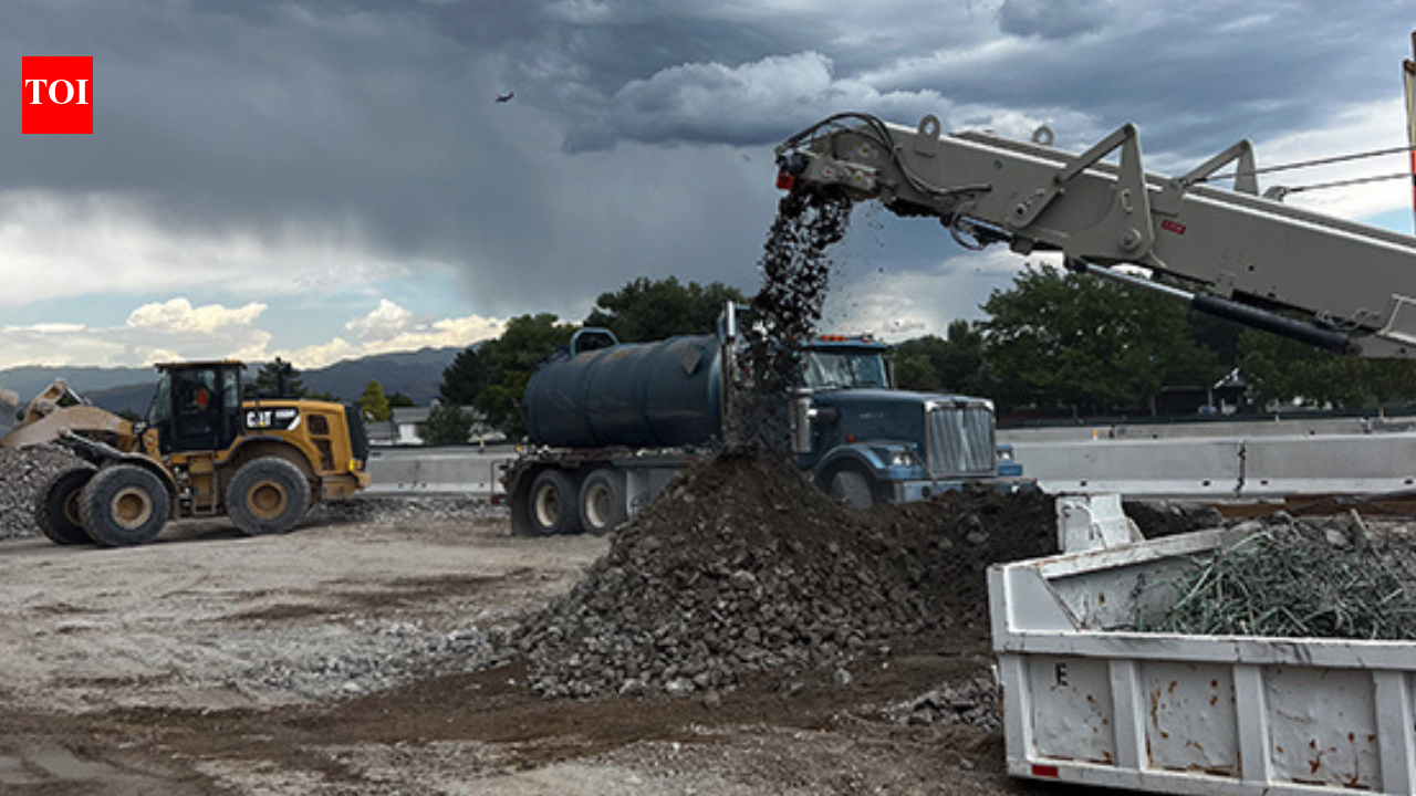Old Concrete Powers Upgrade: UDOT recycles 15,000 cubic yards on site; cuts truck trips
