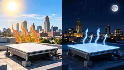 In 2019, Buffalo scientists developed a low-cost urban cooling system to reduce AC loads; tests showed 6°C cooling by day and 11°C at night