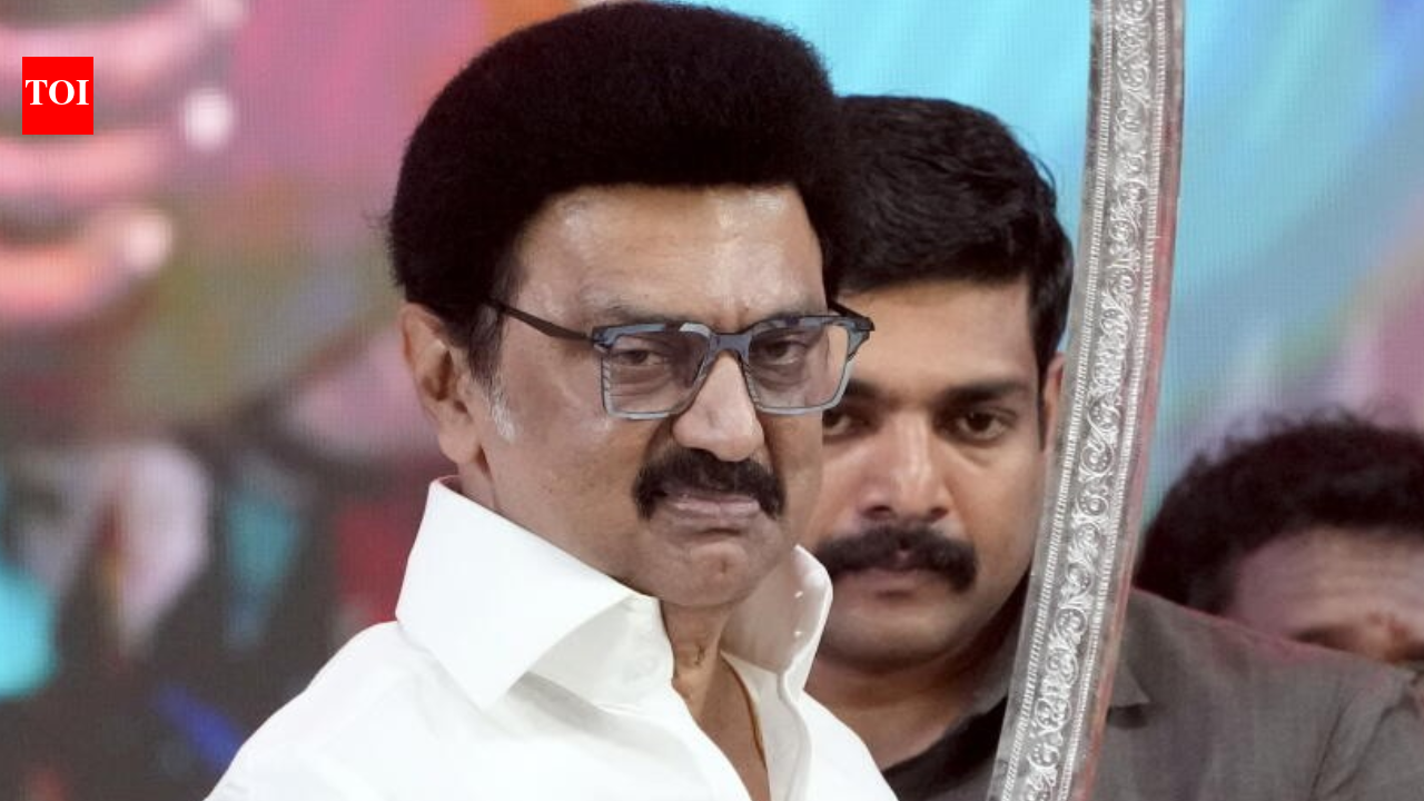 ‘Politically motivated’: MK Stalin hits out at TVK govt over DVAC raids on DMK ex-minister KN Nehru
